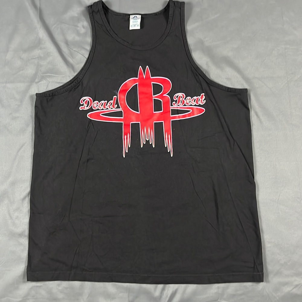 Dead Beat Graphic Tank Top/ Gym Top | 2XL